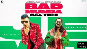 Bad Munda (Title Track) 